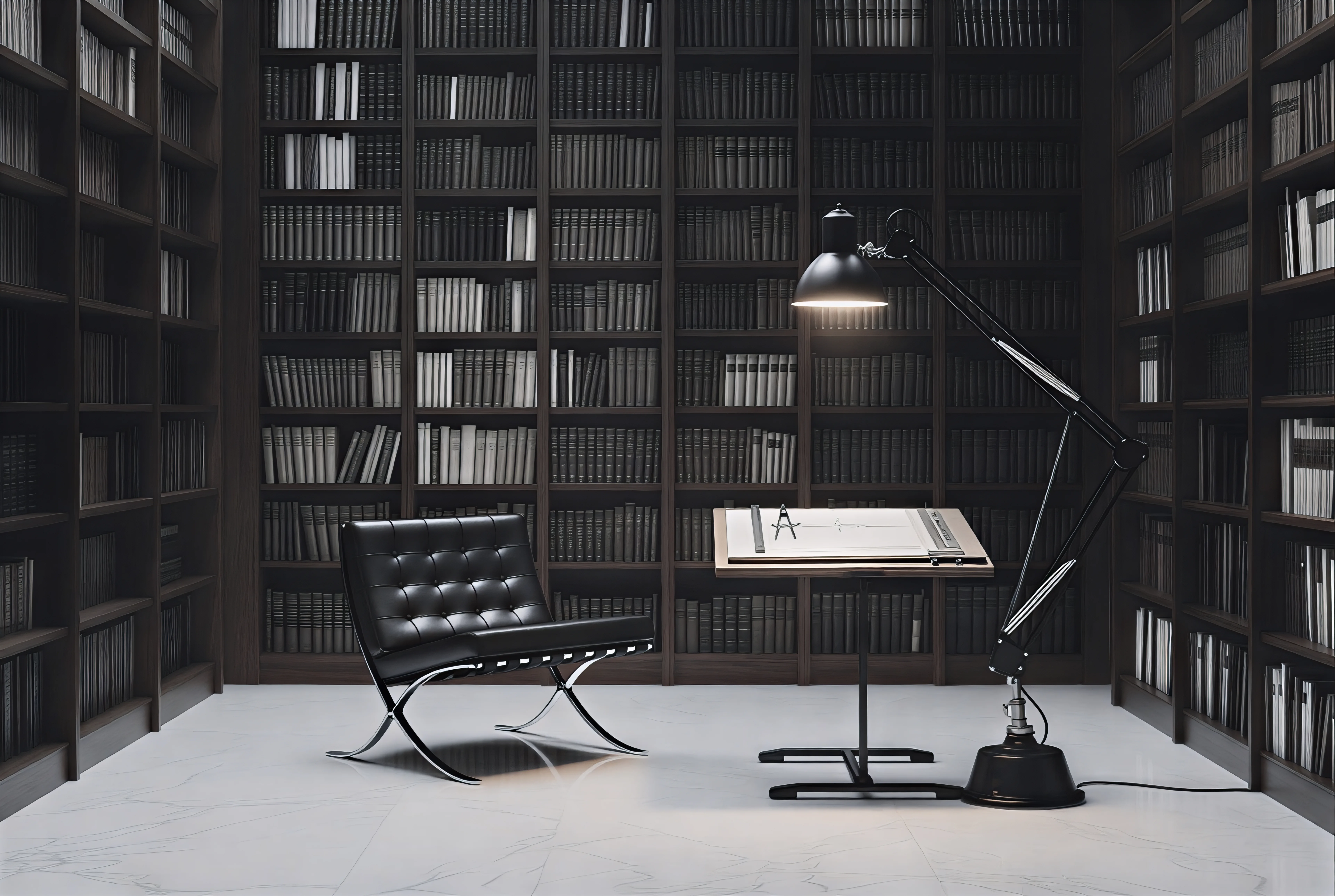 The Architect archetype atmosphere